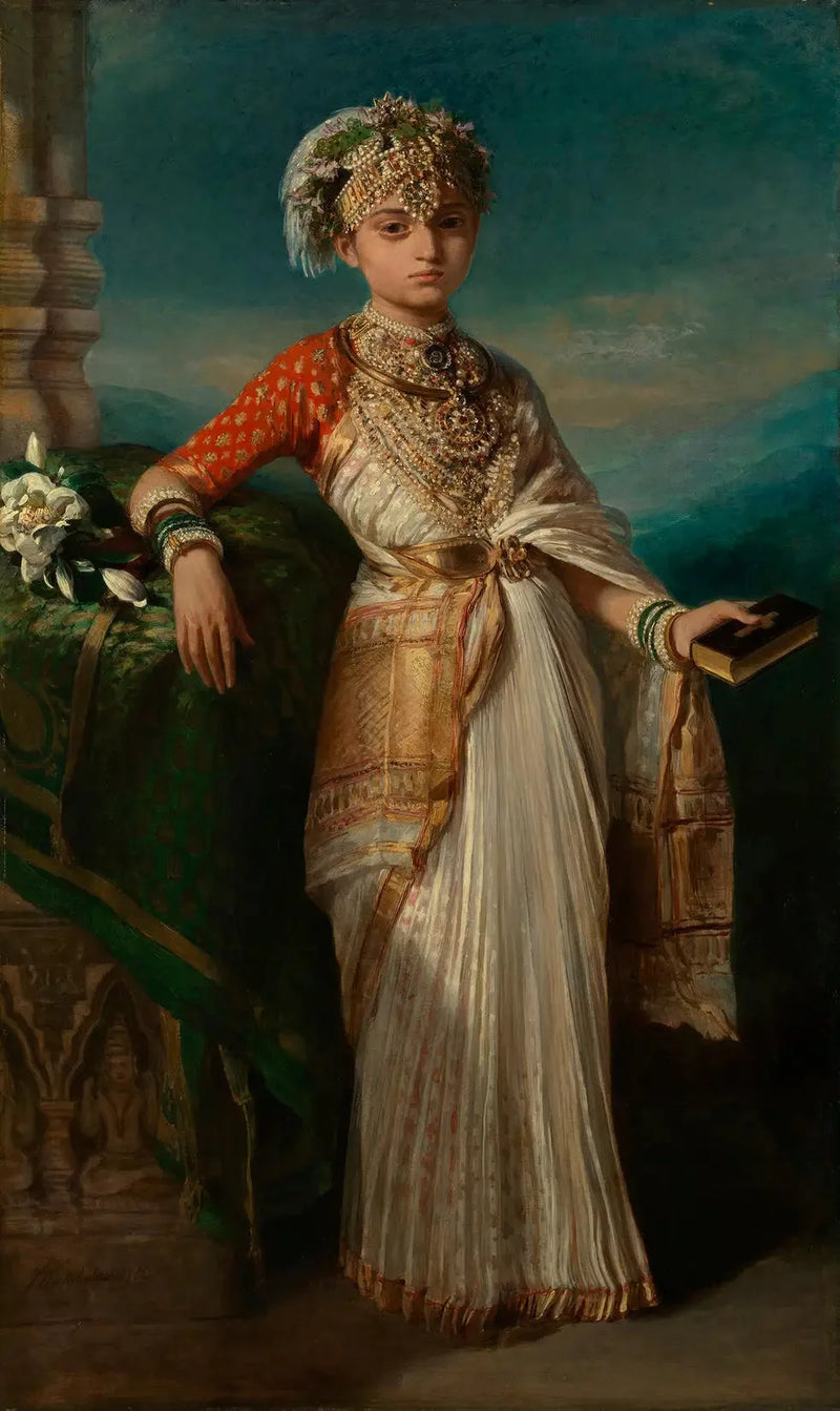 Prinses Gouramma (1841-1864) - Franz Xaver Winterhalter

Source:
Princesse Gouramma (1841-1864) - Franz Xaver Winterhalter