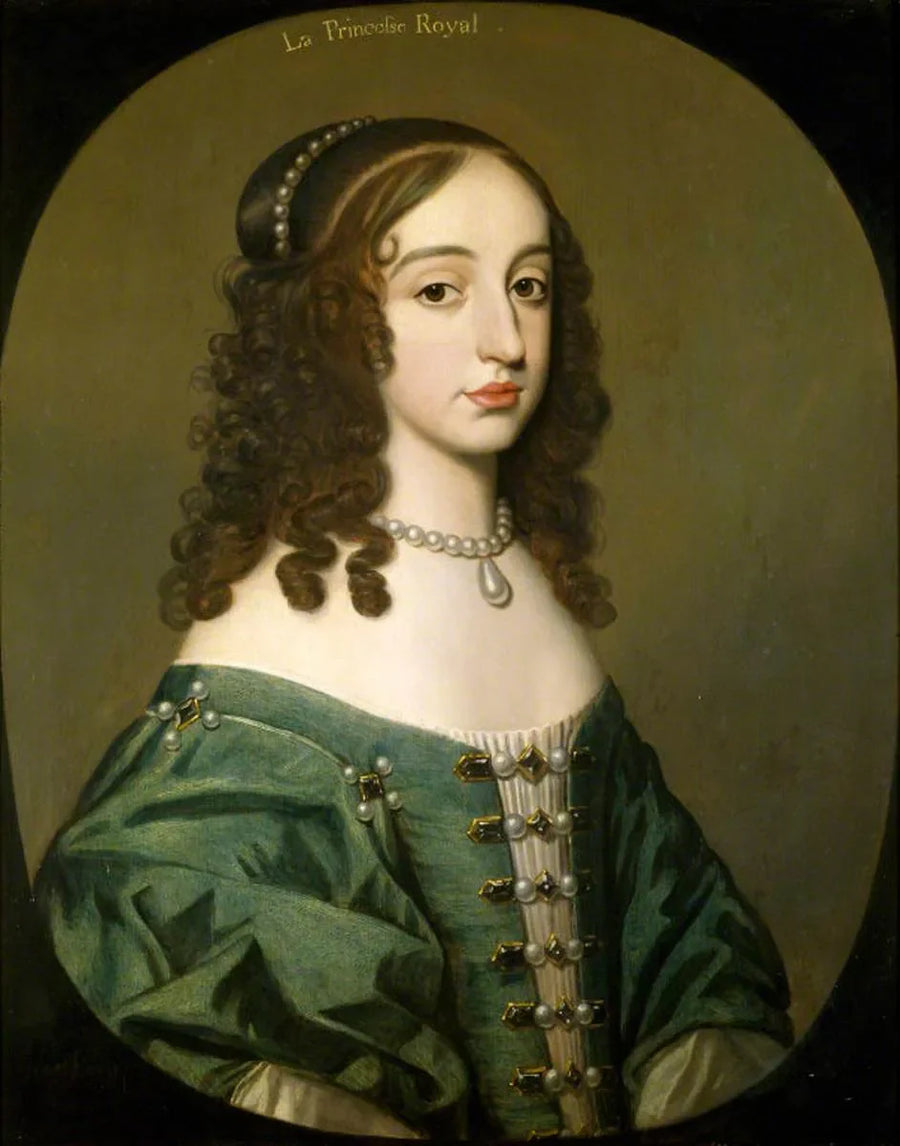 Prinses Marie Stuart, prinses van Oranje (1631 - 1660) - Gerrit van Honthorst