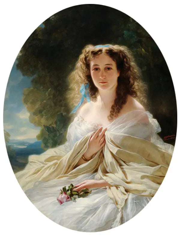Prinses Olympiada Vladimirovna Bariatinskaia (1822-1904, geboren Sablukova) - Franz Xaver Winterhalter

Source:
Princesse Olympiada Vladimirovna Bariatinskaia (1822-1904, née Sablukova) - Franz Xaver Winterhalter