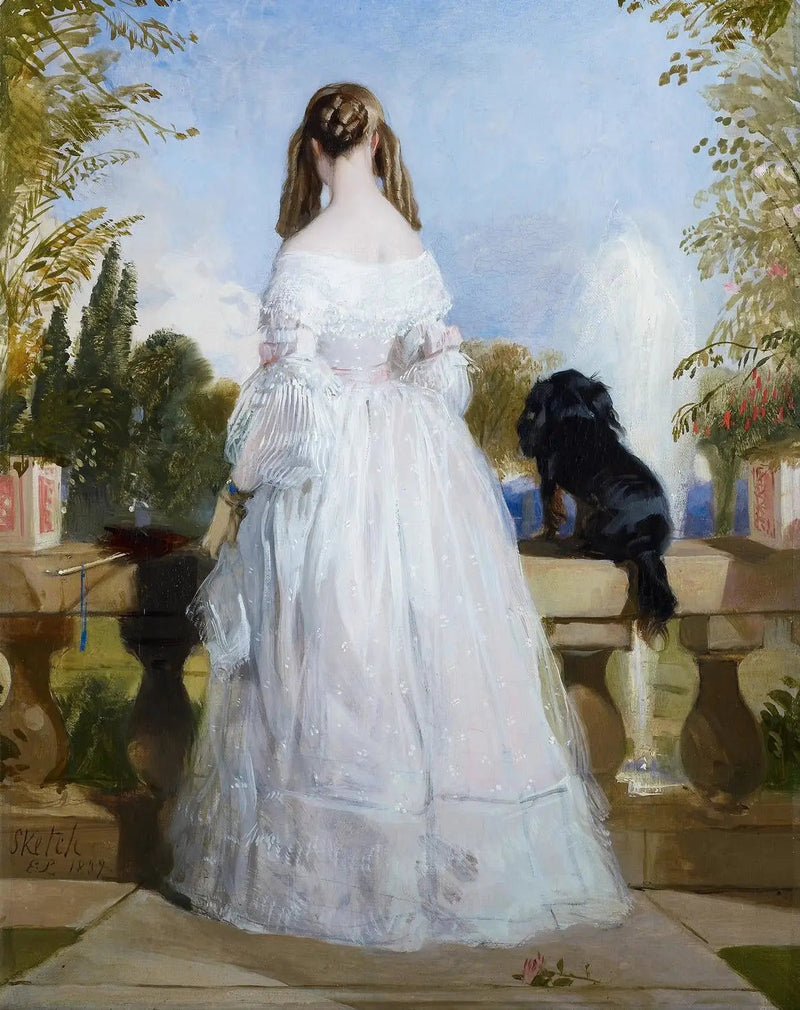 Prinses Victoria van Saksen-Coburg en Gotha (1822-1857) - Edwin Henry Landseer

Source:
Princesse Victoire de Saxe-Cobourg-Gotha (1822-1857) - Edwin Henry Landseer