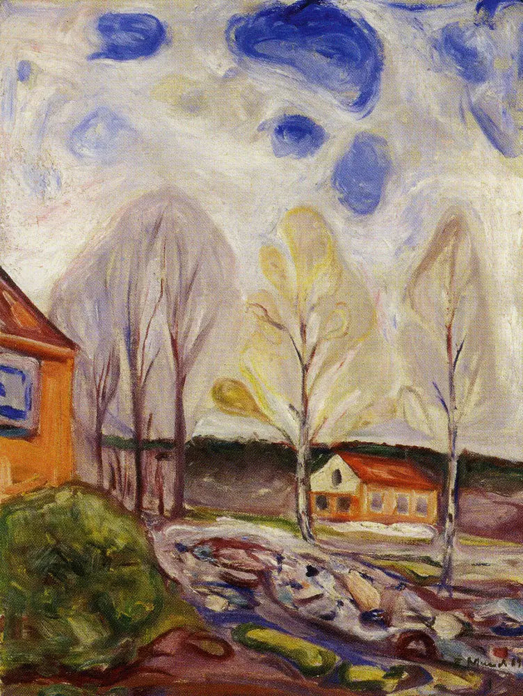 Lente in Åsgårdstrand - Edvard Munch