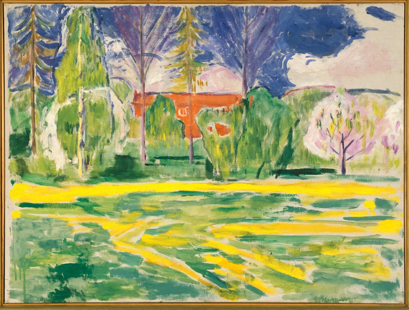 Lente in Ekely - Edvard Munch