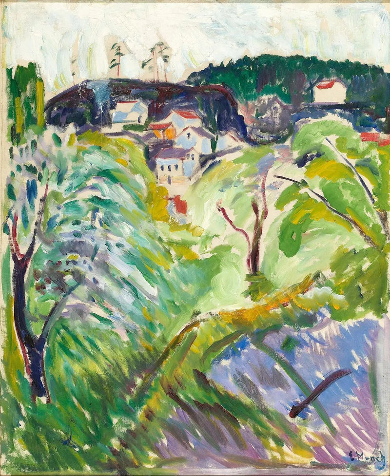 Lente in Kragerø - Edvard Munch