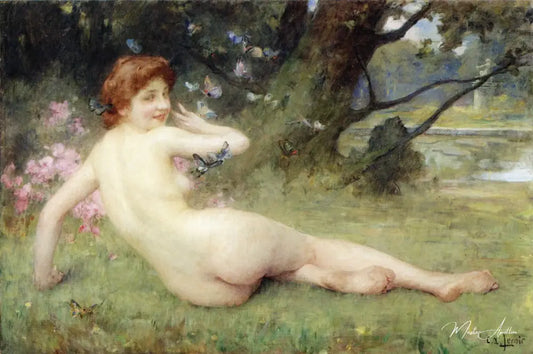 Printemps - Charles-Amable Lenoir - Reproductions de tableaux et peintures haut de gamme