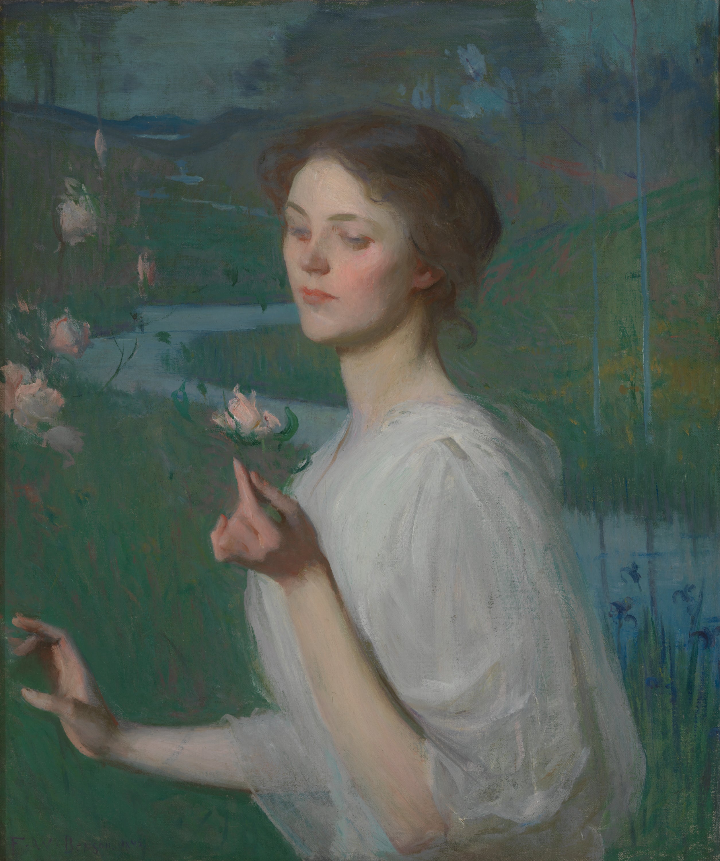 Printemps - Frank Weston Benson - Alpha Reproduction