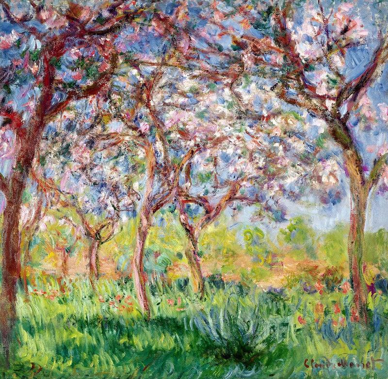De lente in Giverny - Claude Monet