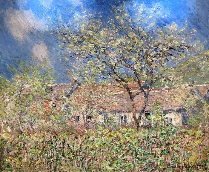 Lente in Giverny W1062 - Claude Monet
