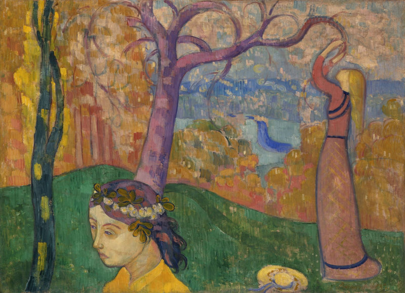 Lente of Madeleine in het Bois d'Amour - Émile Bernard