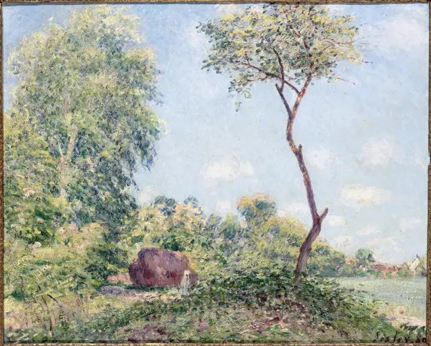 Lente, tril en acacia's - Alfred Sisley