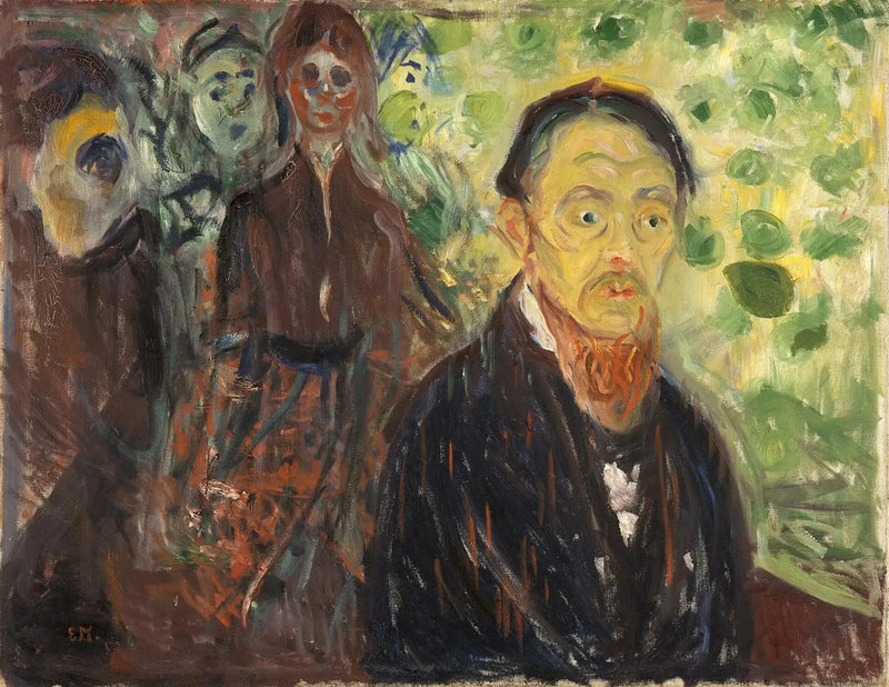 Verrast - Edvard Munch