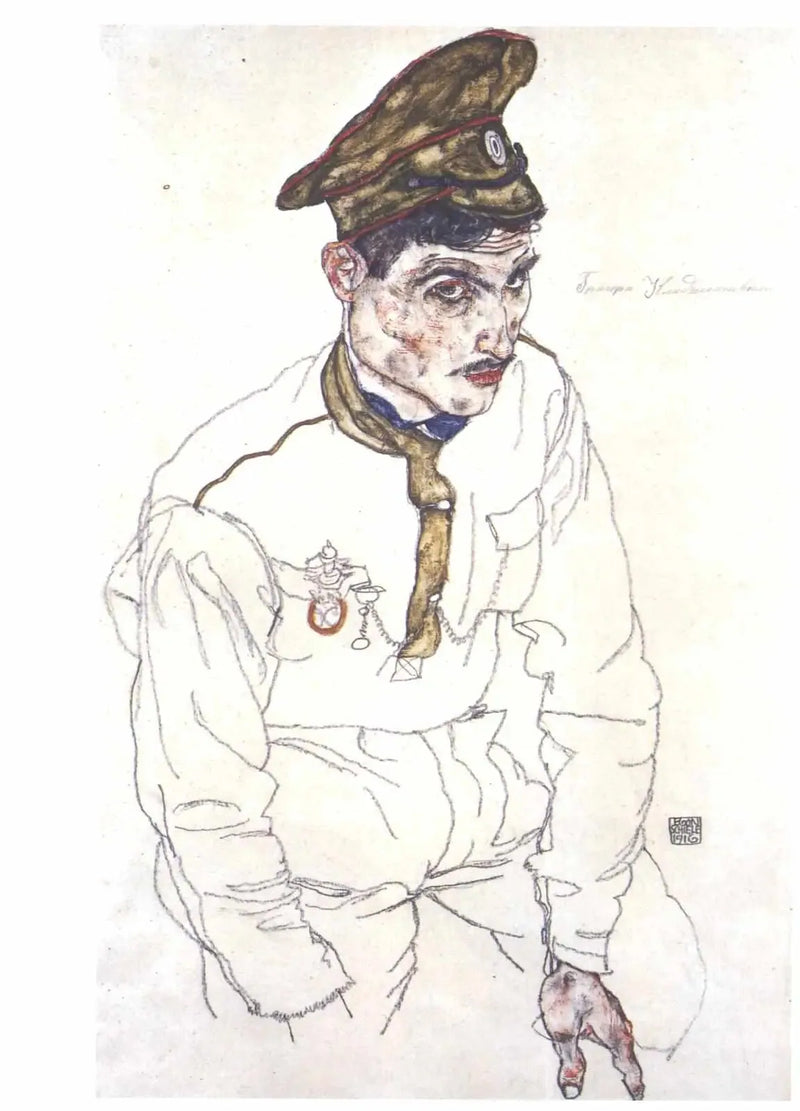 Russische krijgsgevangene - Egon Schiele