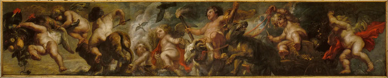 Processie van de Cherubijnen - Peter Paul Rubens