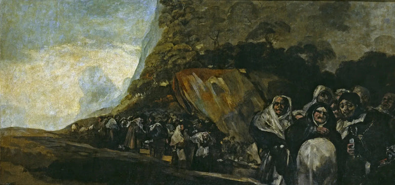 Processie van het Heilig Officie - Francisco de Goya