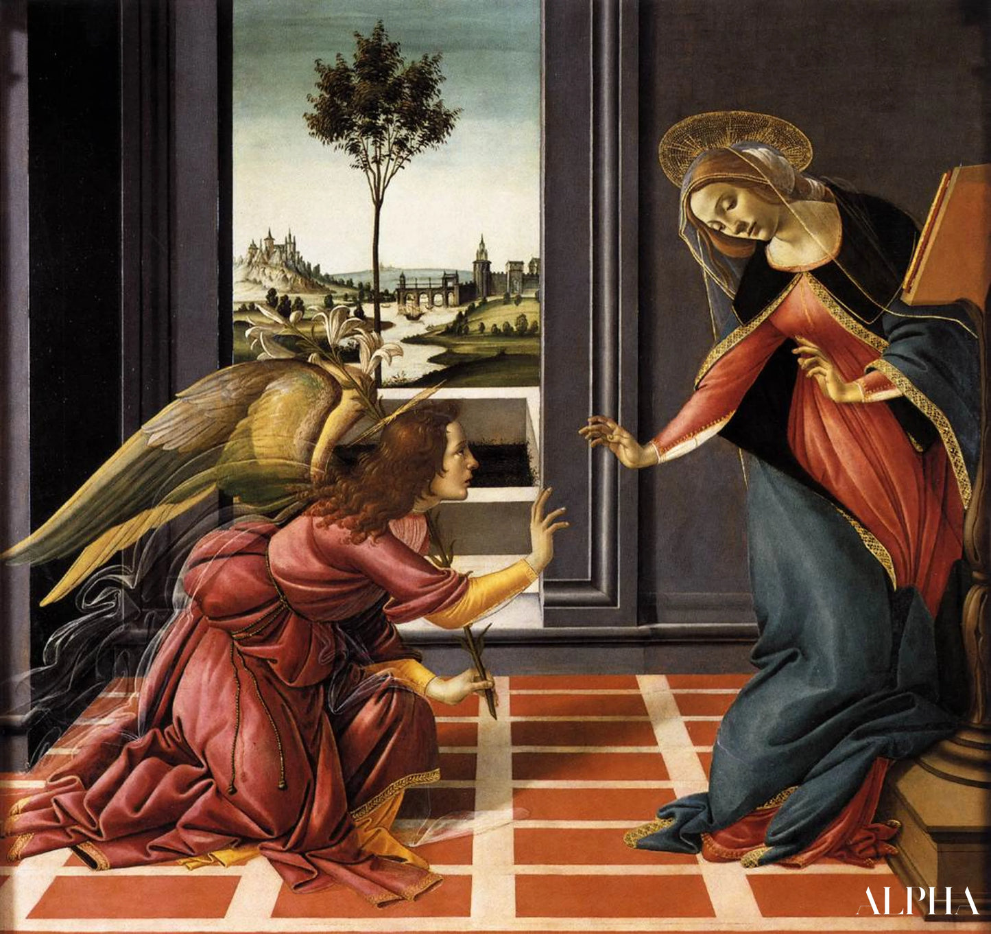 Proclamatie - Sandro Botticelli - Reproducties van schilderijen en hoogwaardige schilderijen
