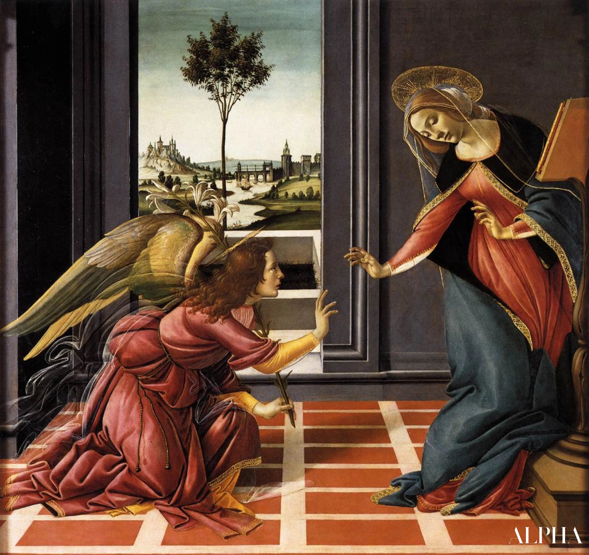 Proclamatie - Sandro Botticelli - Reproducties van schilderijen en hoogwaardige schilderijen