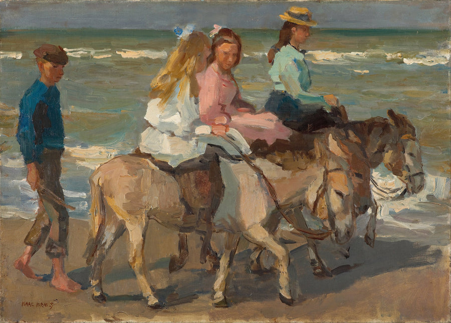  Wandeltocht op een ezel - Isaac Israëls