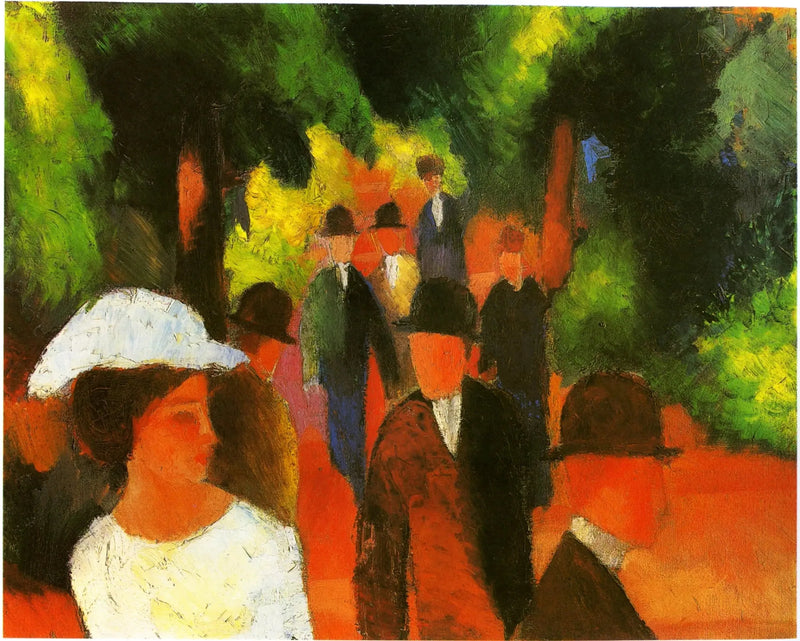 Wandeling - August Macke