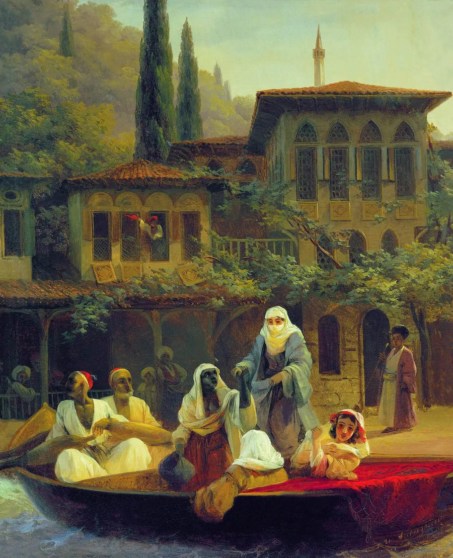 Wandeltocht en boottocht door Kumkapi in Constantinopel - Ivan Aïvazovski

Source:
Promenade en bateau par Kumkapi à Constantinople - Ivan Aïvazovski