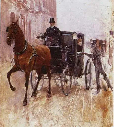 Wandelpromenade met koets - Jean Béraud

Source:
Promenade en fiacre - Jean Béraud