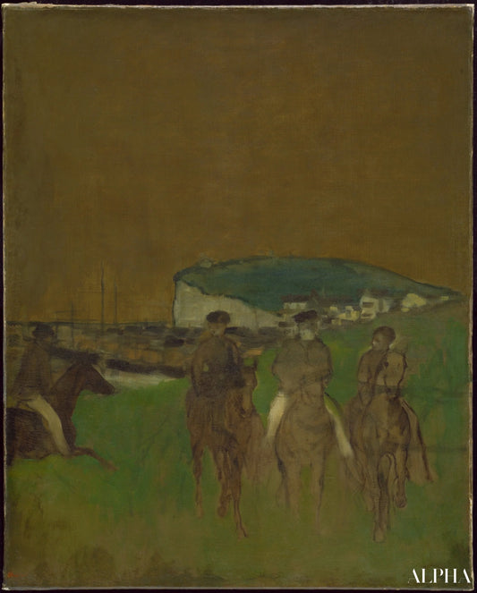 Promenade matinale - Edgar Degas - Reproductions de tableaux et peintures haut de gamme