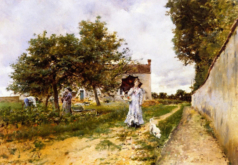 Ochtendochtendwandeling - Giovanni Boldini