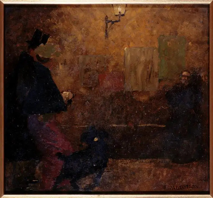 Nachtwandeling - Félix Vallotton

Source:
Promenade nocturne - Félix Vallotton