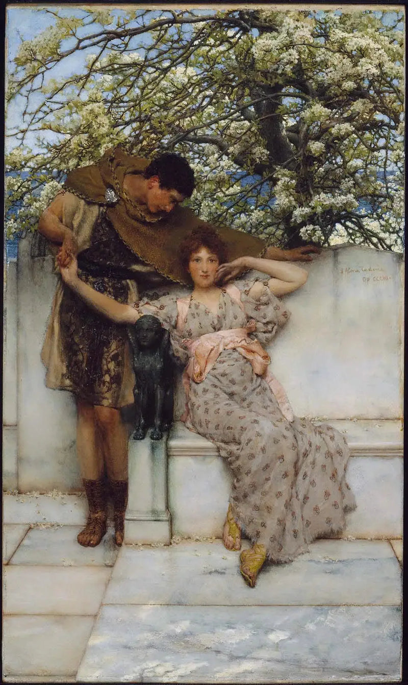 Lente belofte - Lawrence Alma-Tadema