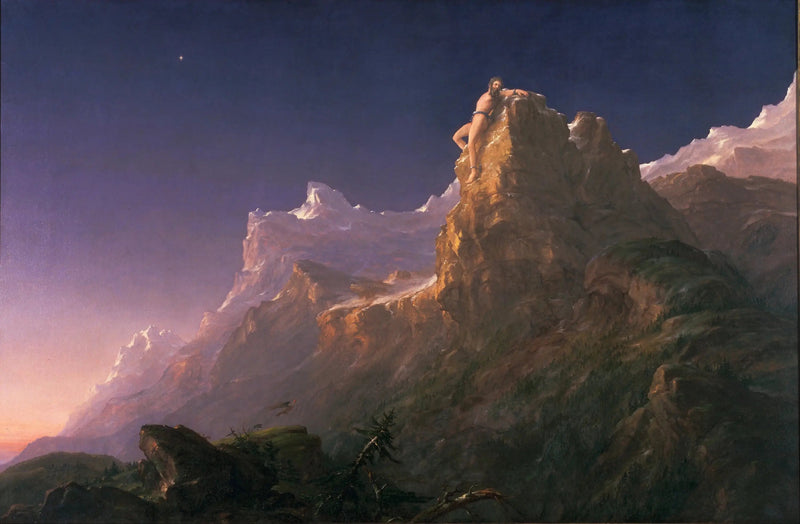 Prometheus geboeid - Thomas Cole

Source:
Prométhée enchaîné - Thomas Cole