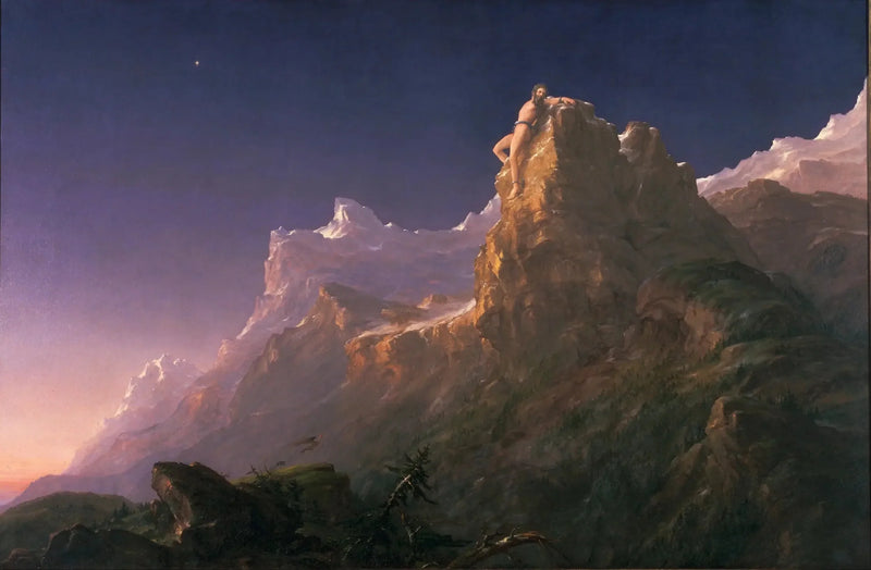 Prometheus geboeid - Thomas Cole

Source:
Prométhée enchaîné - Thomas Cole
