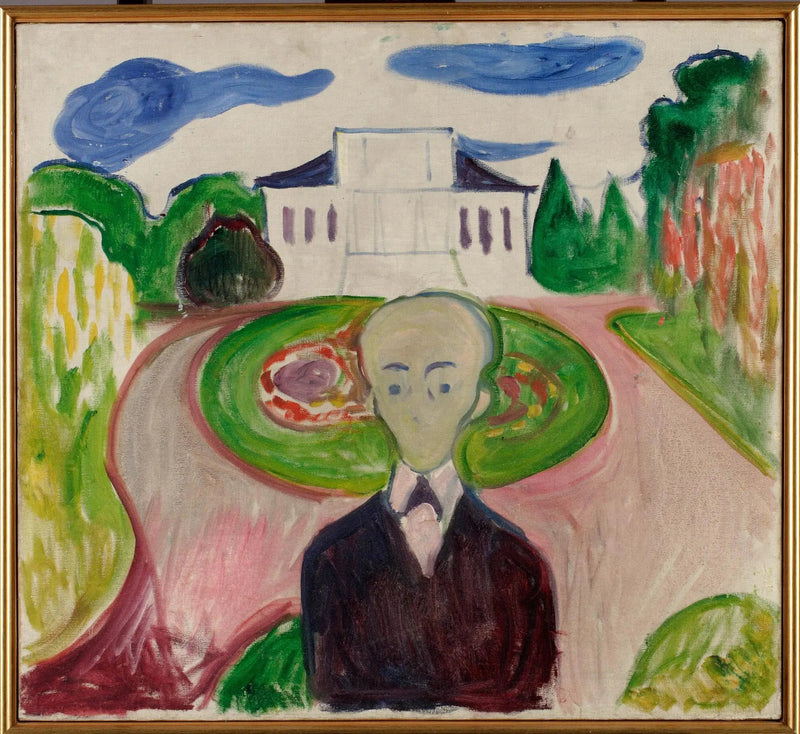 Eigenaar in het park - Edvard Munch
