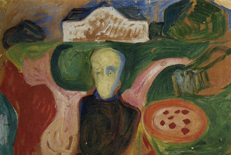 Eigenaar in het park - Edvard Munch