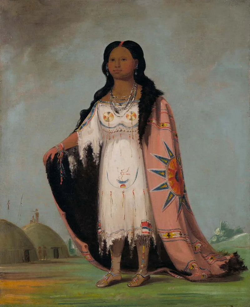 Pshán-shaw, geparfumeerde kruid, twaalfjarige dochter met bloedige hand - George Catlin

Source:
Pshán-shaw, herbe parfumée, fille de douze ans à la main sanglante - George Catlin
