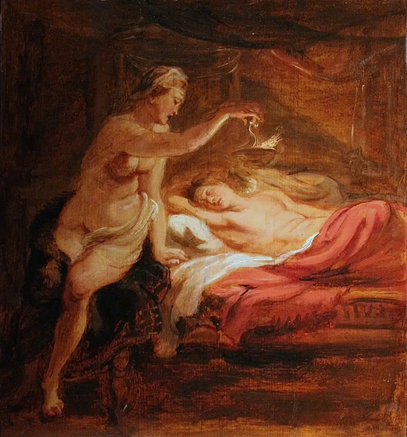 Psyche en de Liefde - Peter Paul Rubens