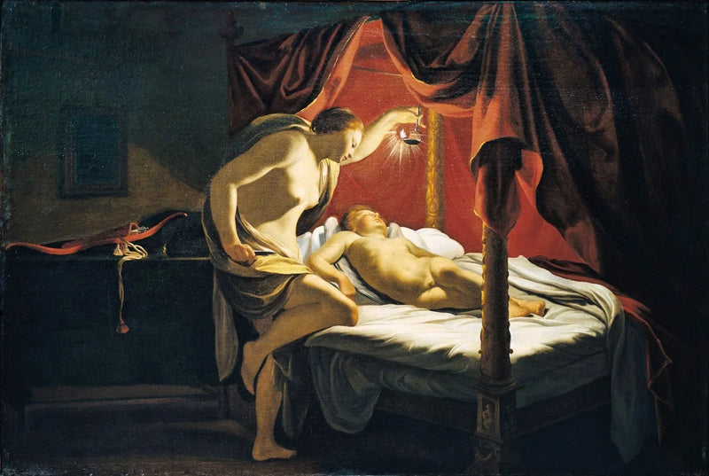 Psyche en de Liefde - Simon Vouet
