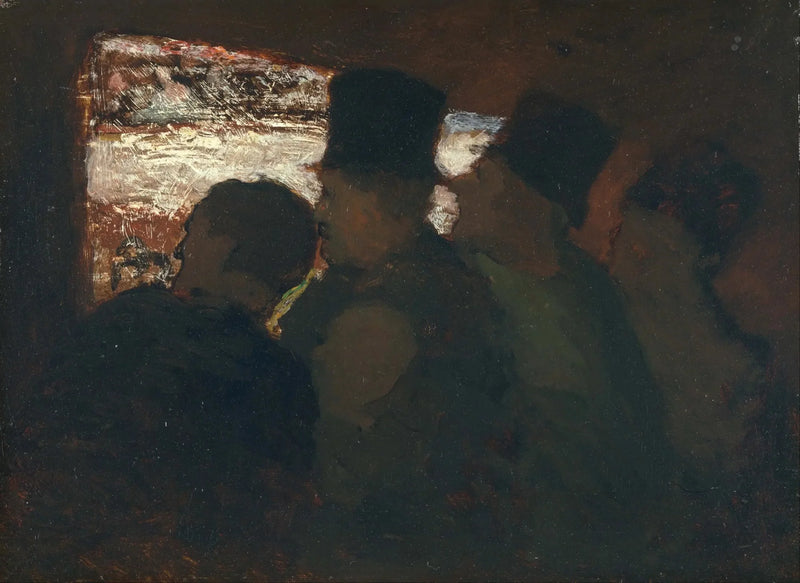 Publiek van het theater - Honoré Daumier