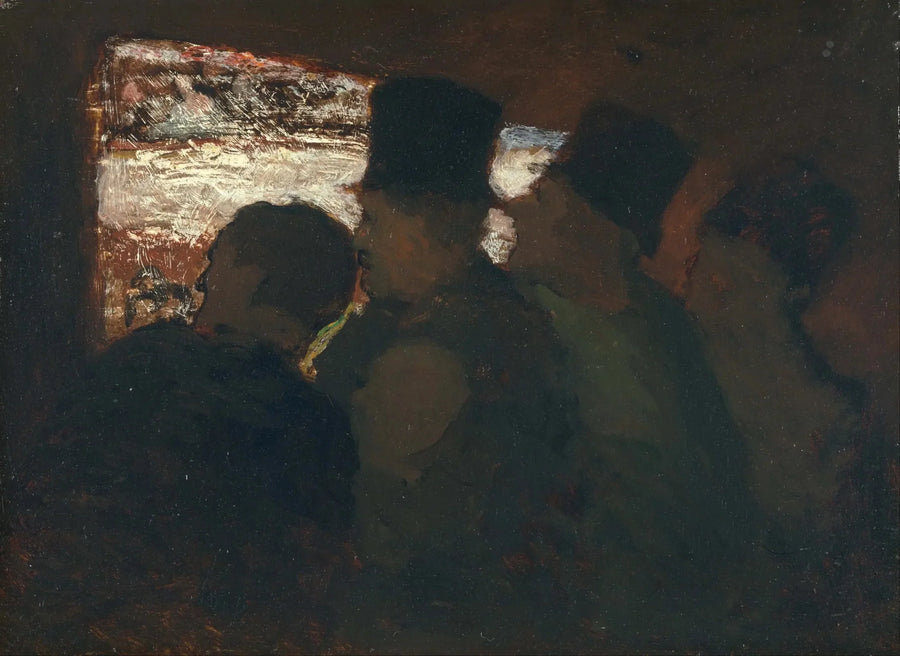Publiek van het theater - Honoré Daumier