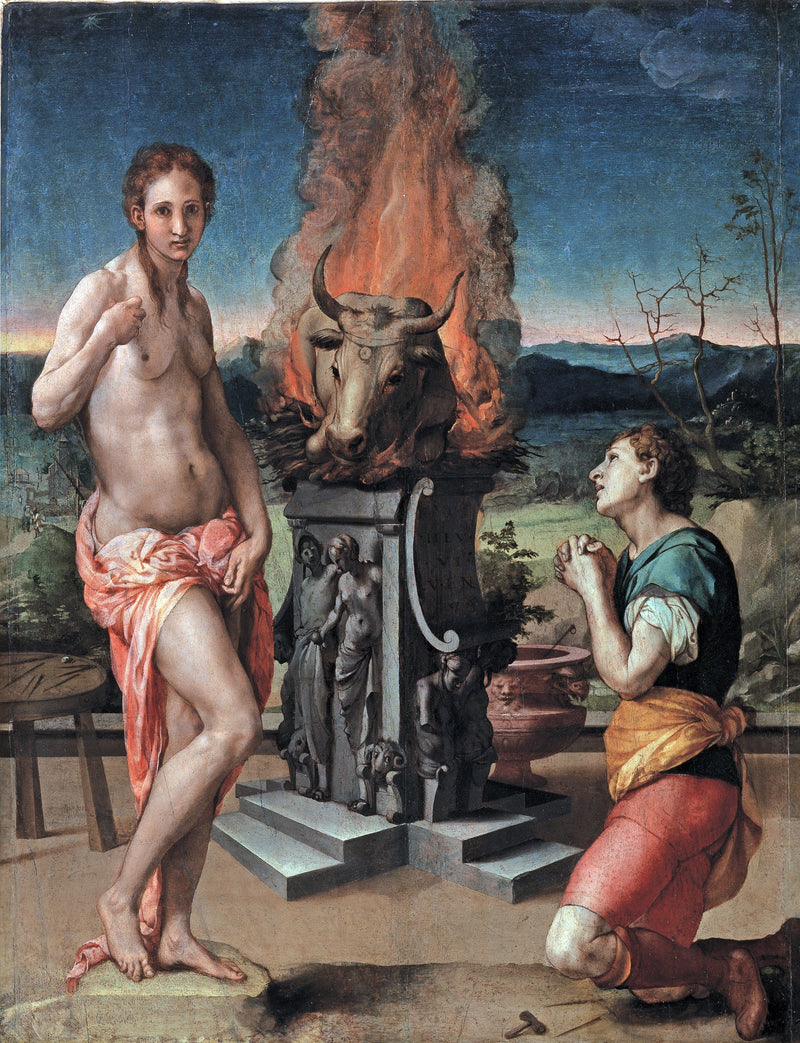 Pygmalion en Galatea - Bronzino