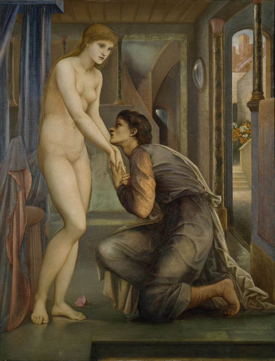 Pygmalion en het Beeld - De Ziel Bereikt - Edward Burne-Jones