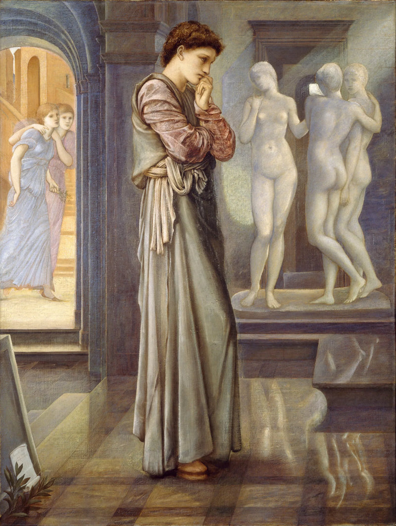 Pygmalion en het Beeld - De Wensen van het Hart - Edward Burne-Jones