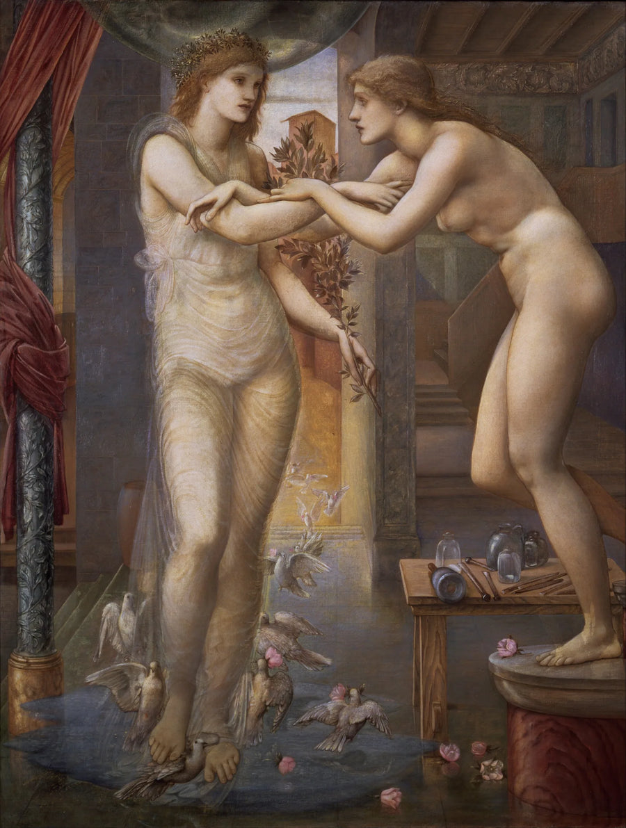 Pygmalion en het Beeld - De Vuren van de Diviniteit - Edward Burne-Jones