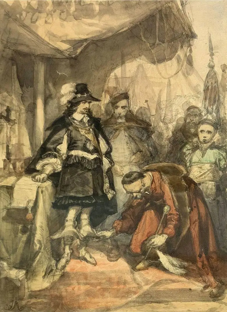 Reproductie van het schilderij 