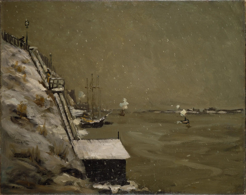 Quai de de Oost-Rivier, winter - Robert Henri

Source:
Quai de l'East River, hiver - Robert Henri
