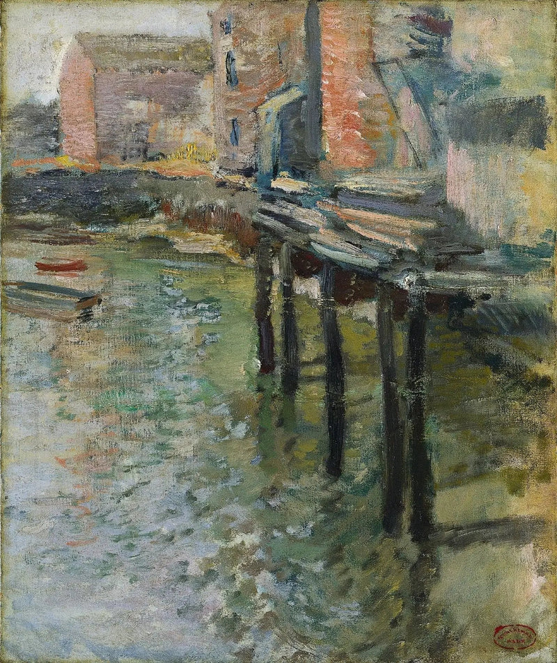 Quai désert (De oude molen van Cos Cob) - John Henry Twachtman

Source:
Quai désert (Le vieux moulin de Cos Cob) - John Henry Twachtman