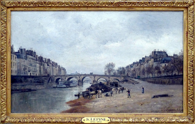 Quais des Célestins, met de Pont Marie - Stanislas Lépine