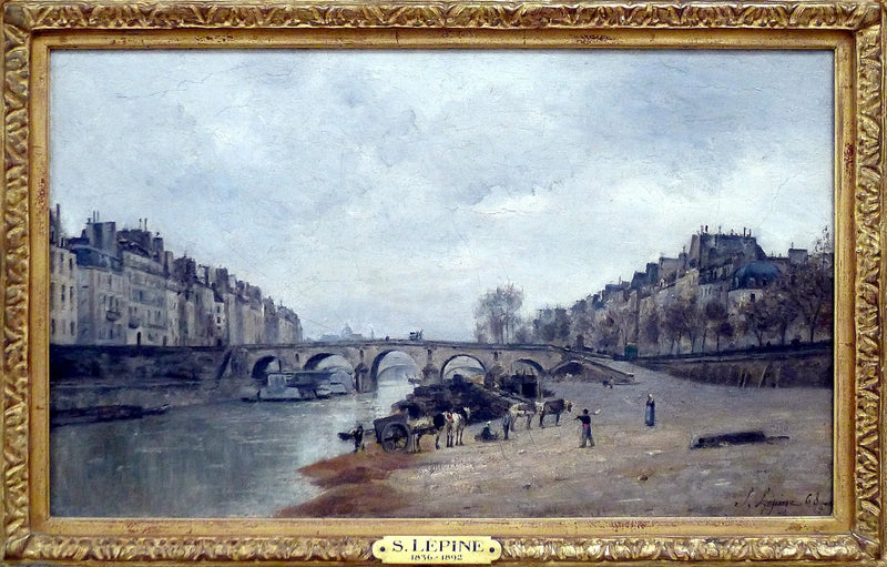 Quais des Célestins, met de Pont Marie - Stanislas Lépine