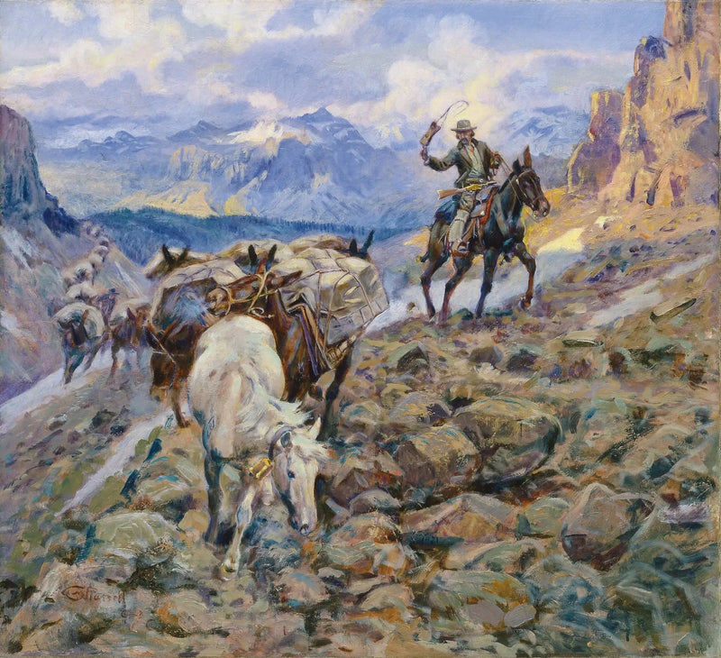 Wanneer de muilen diamanten dragen - Charles Marion Russell

Source:
Quand les mules portent des diamants - Charles Marion Russell
