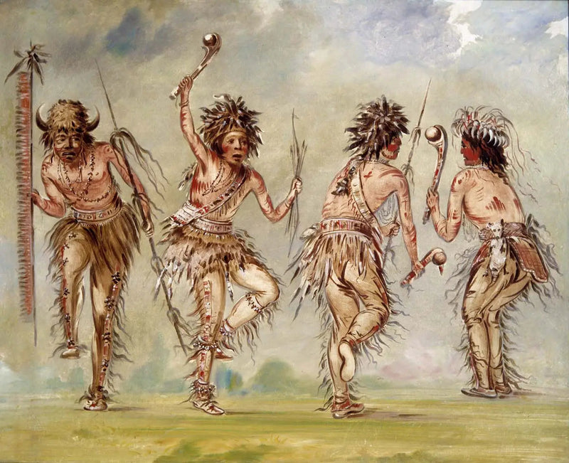 Vier dansers - George Catlin

Source:
Quatre danseurs - George Catlin