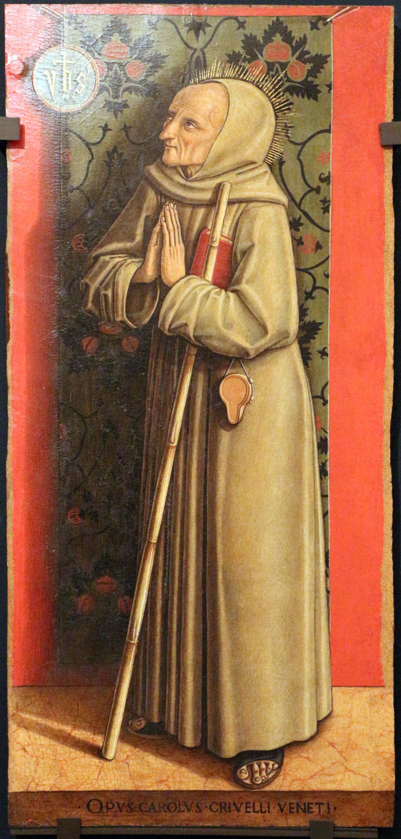 Vier heiligen en zaligen: Jacobus van de Marches - Carlo Crivelli