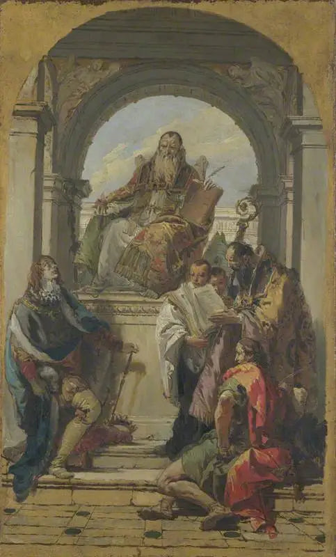 Vier Heiligen - Giovanni Battista Tiepolo