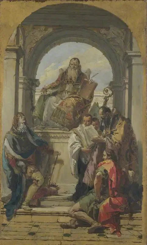 Vier Heiligen - Giovanni Battista Tiepolo